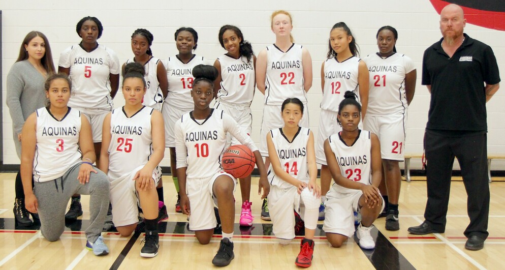 Picture of a basketball Team