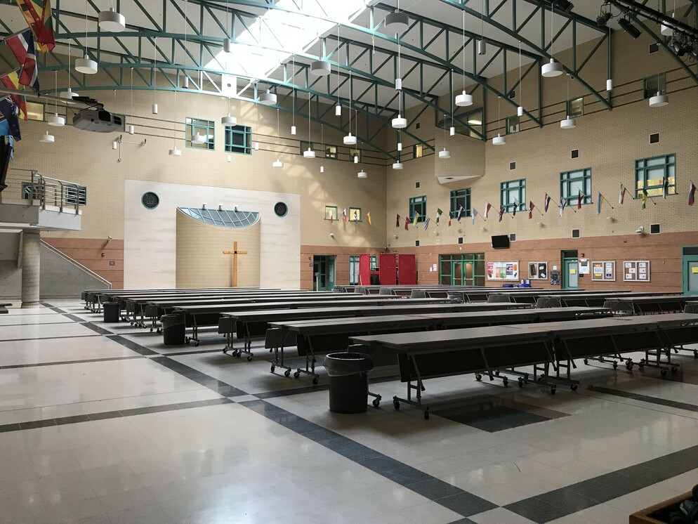 Picture of the inside of a church