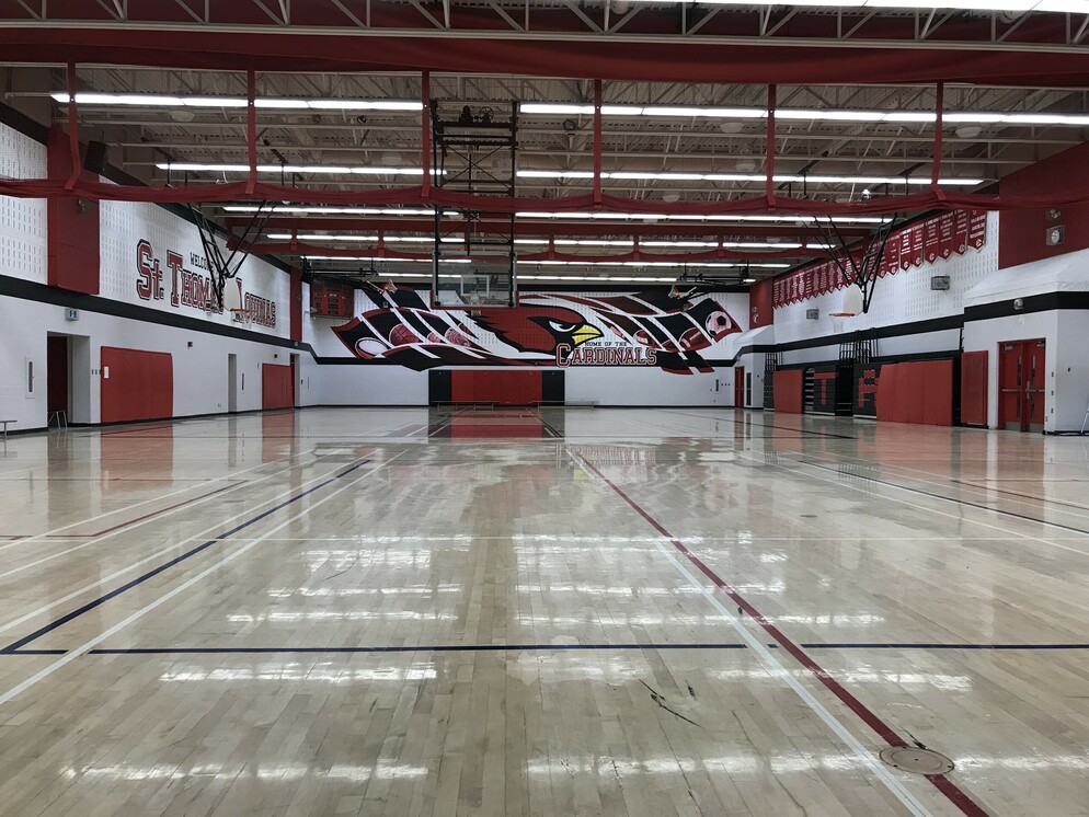 School gymnasium
