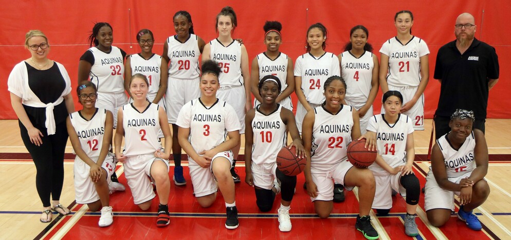 Picture of a basketball Team